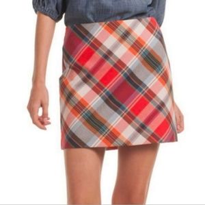 Trina Turk Rico 2 Plaid Mini Skirt, Size 10